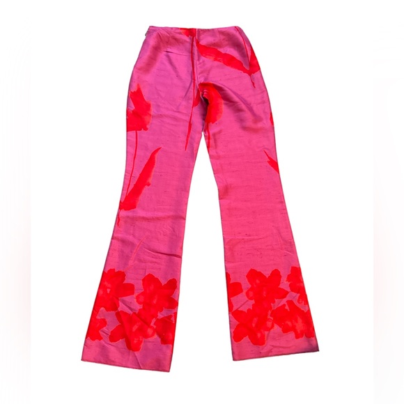 ✨BNWT✨ GIGLI 100% seta silk luxury pants size 40 - Picture 11 of 12